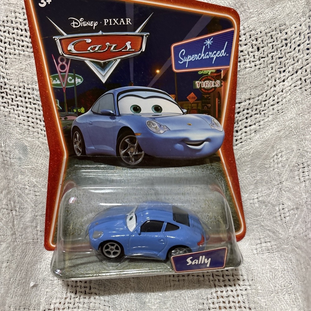 Disney Pixar Cars Supercharged Sally 1:55 Diecast New Sealed 2006 Mattel